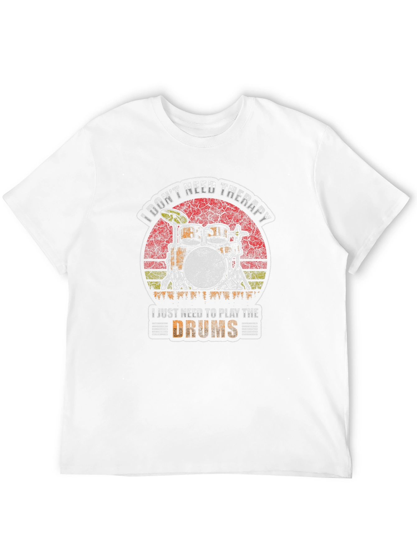 Drummer Therapy T-Shirt - I Dont Need Therapy Drums