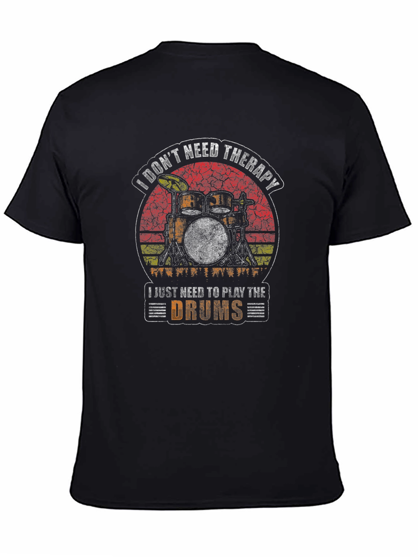 Drummer Therapy T-Shirt - I Dont Need Therapy Drums