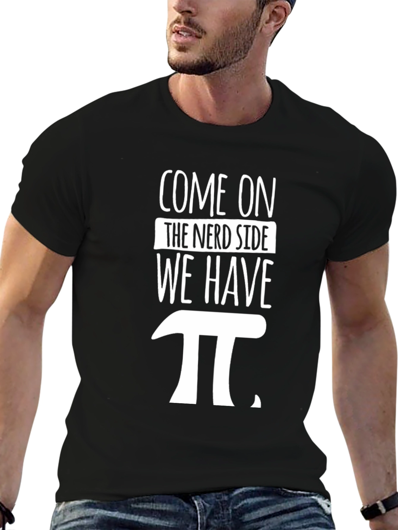 Come on the Nerd Side T-Shirt Pi Funny Math