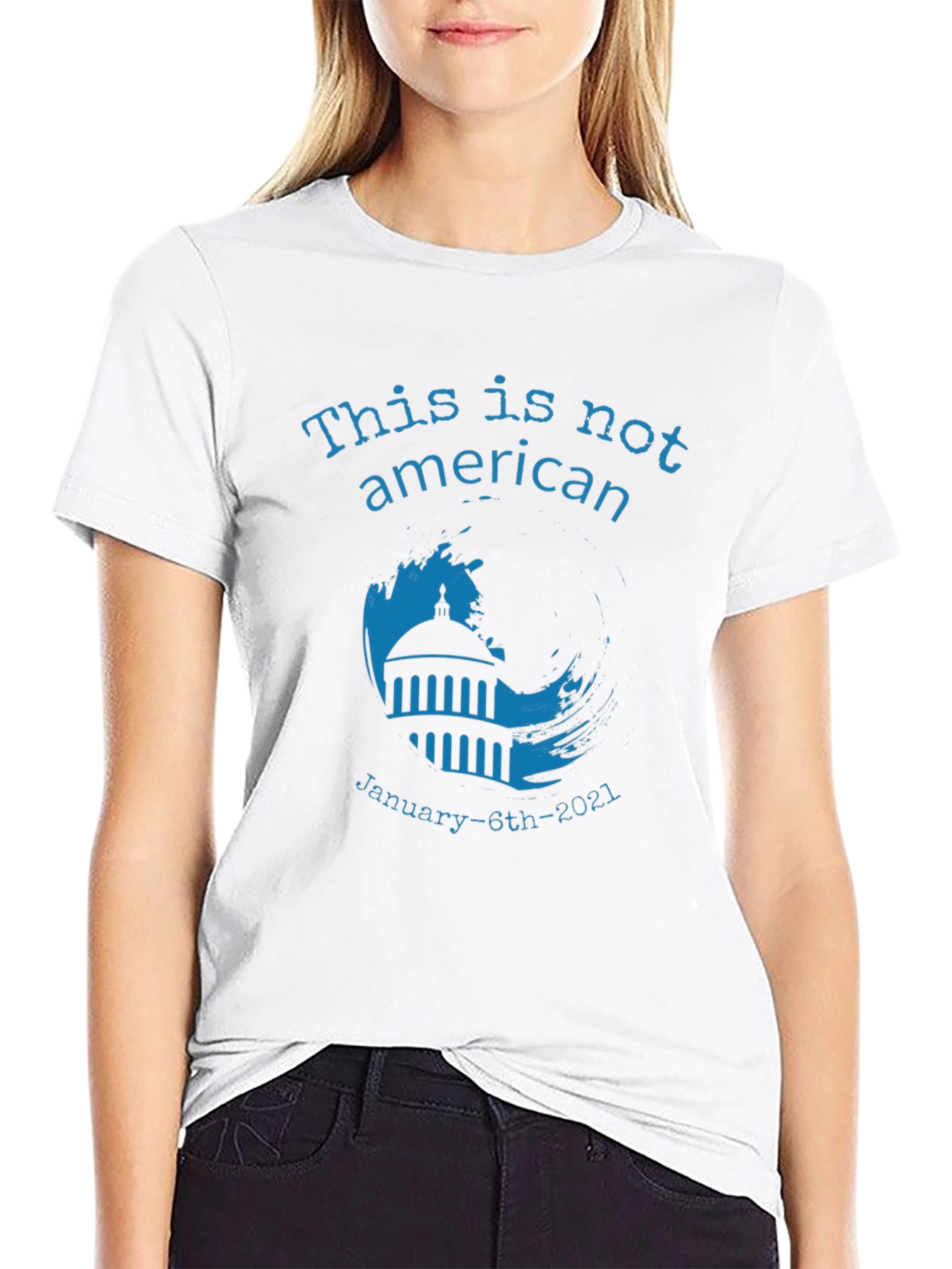 This is Not American January 6th Graphic T-Shirt