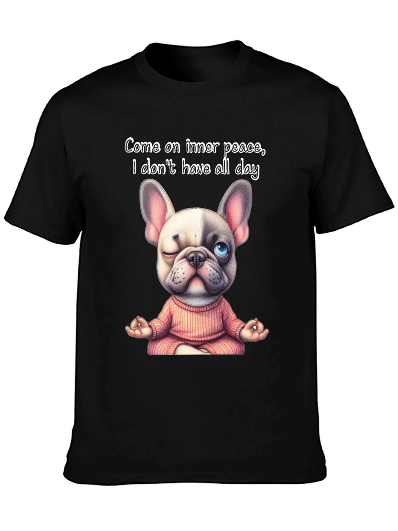 Inner Peace Frenchie T-Shirt