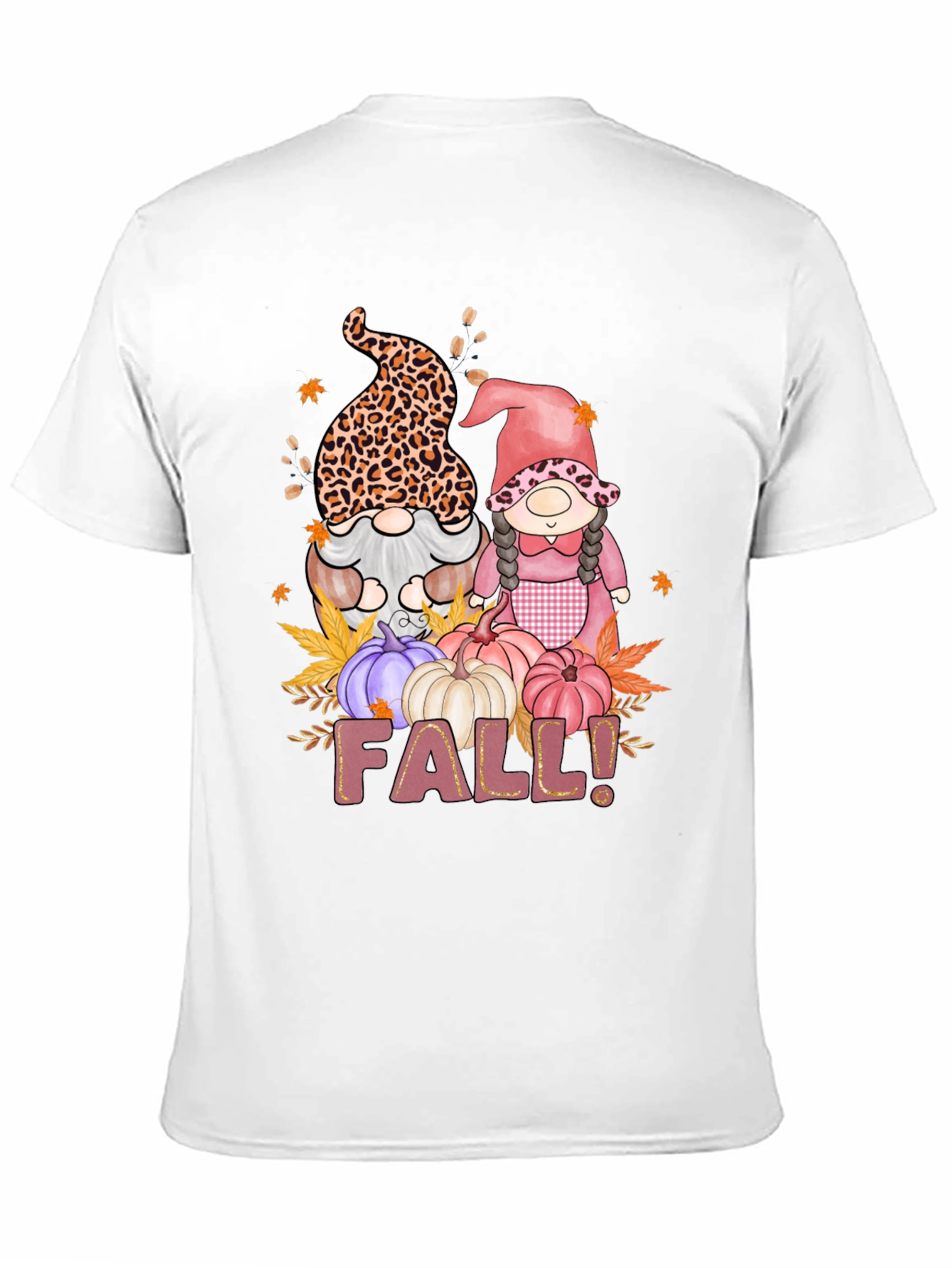 Fall Gnomes T-Shirt Autumn Harvest Tee