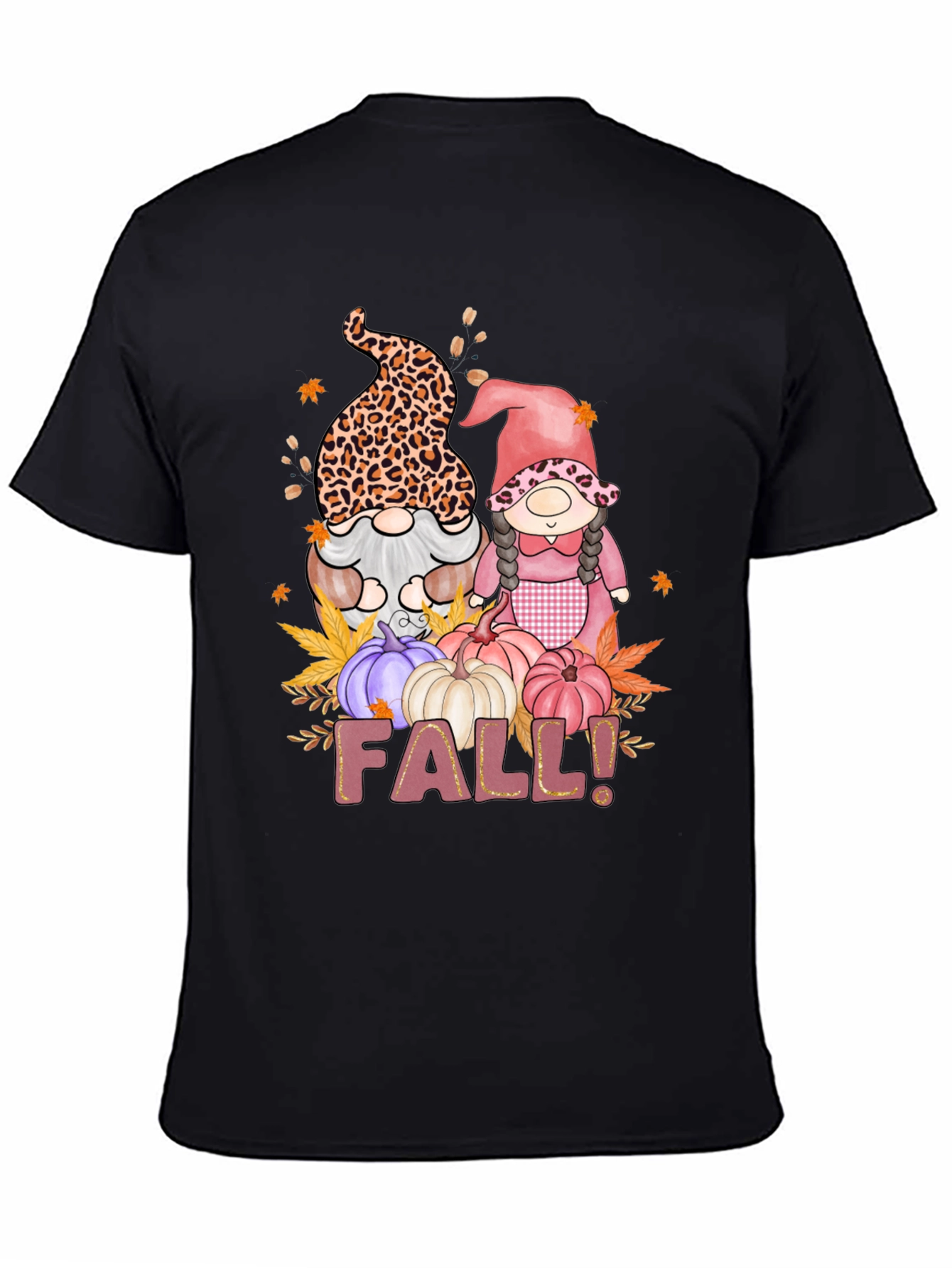 Fall Gnomes T-Shirt Autumn Harvest Tee