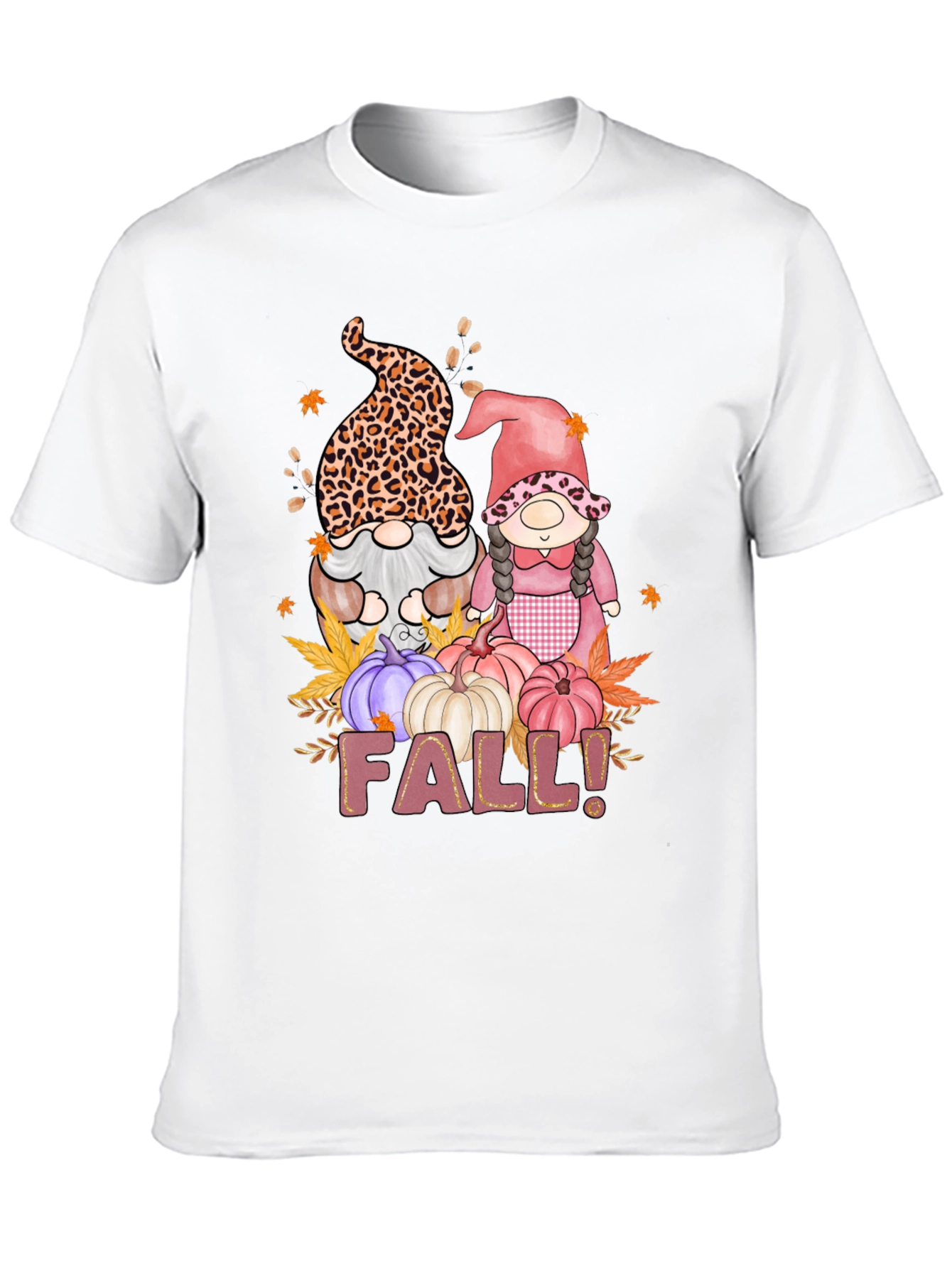 Fall Gnomes T-Shirt Autumn Harvest Tee