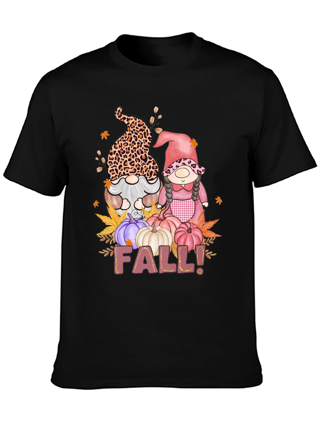 Fall Gnomes T-Shirt Autumn Harvest Tee