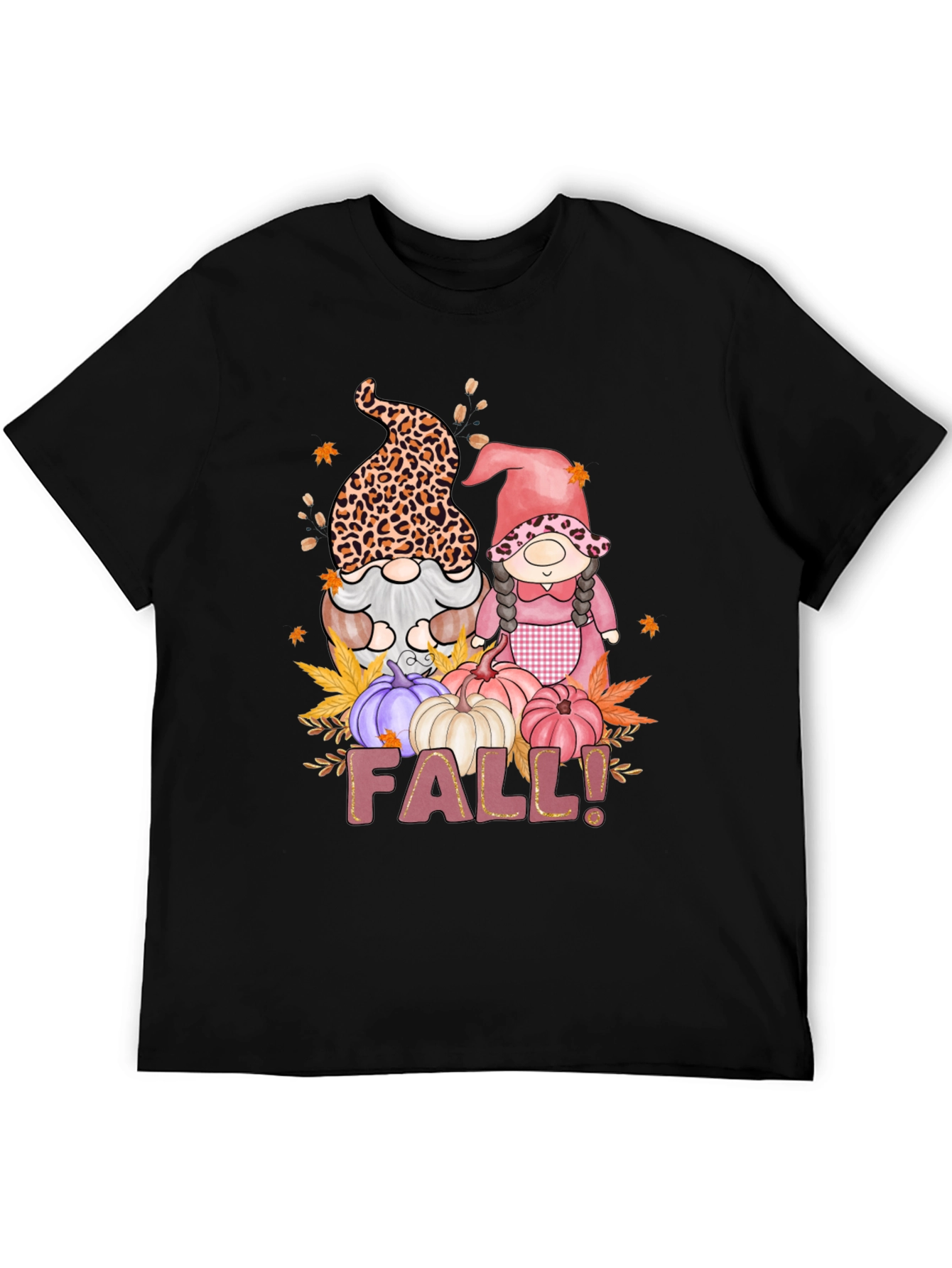 Fall Gnomes T-Shirt Autumn Harvest Tee