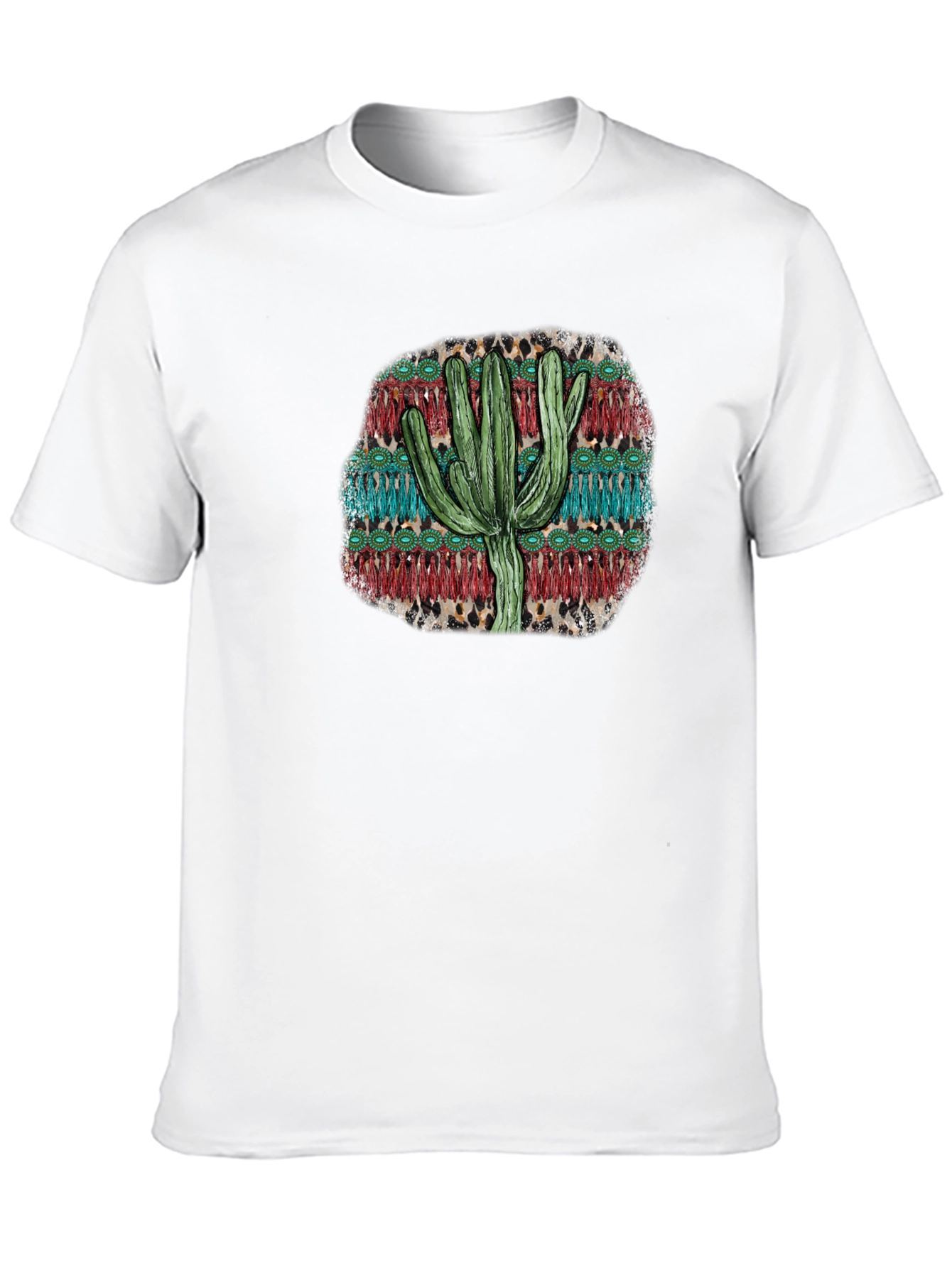 Cactus Graphic Print T-Shirt