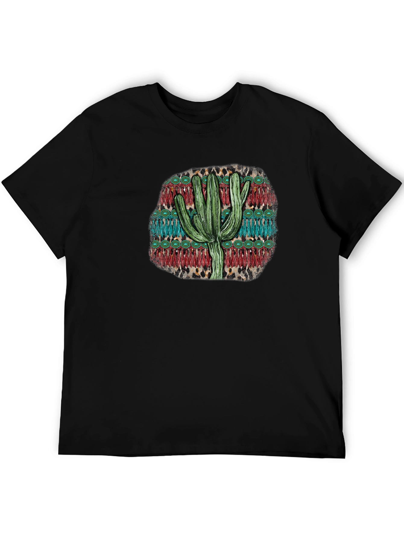 Cactus Graphic Print T-Shirt