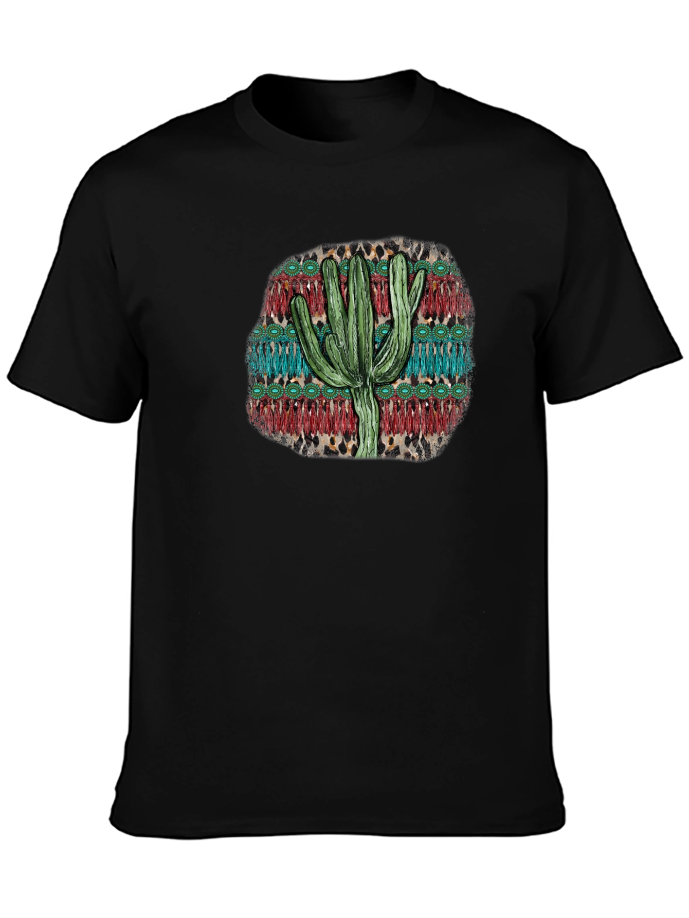 Cactus Graphic Print T-Shirt