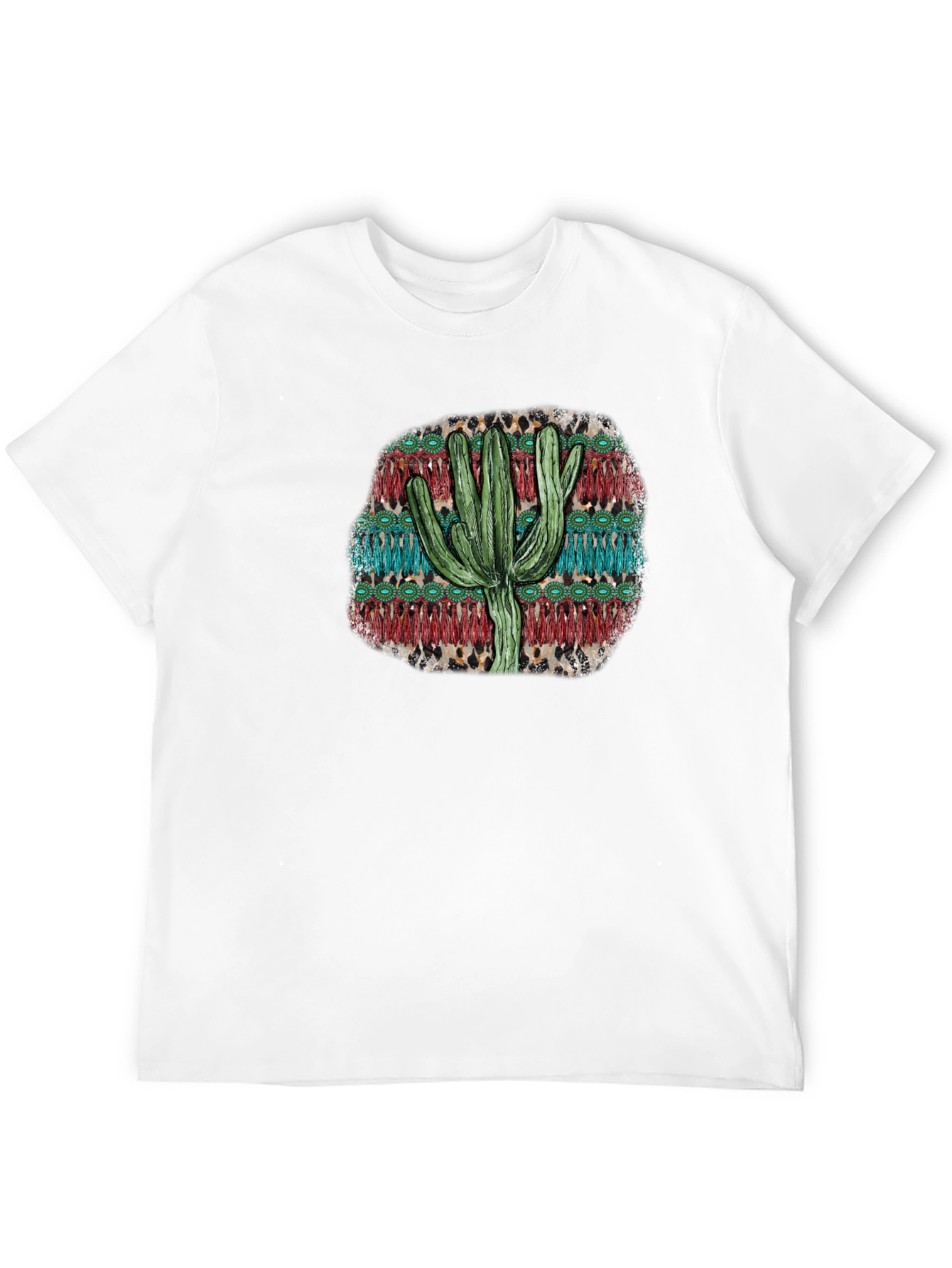 Cactus Graphic Print T-Shirt