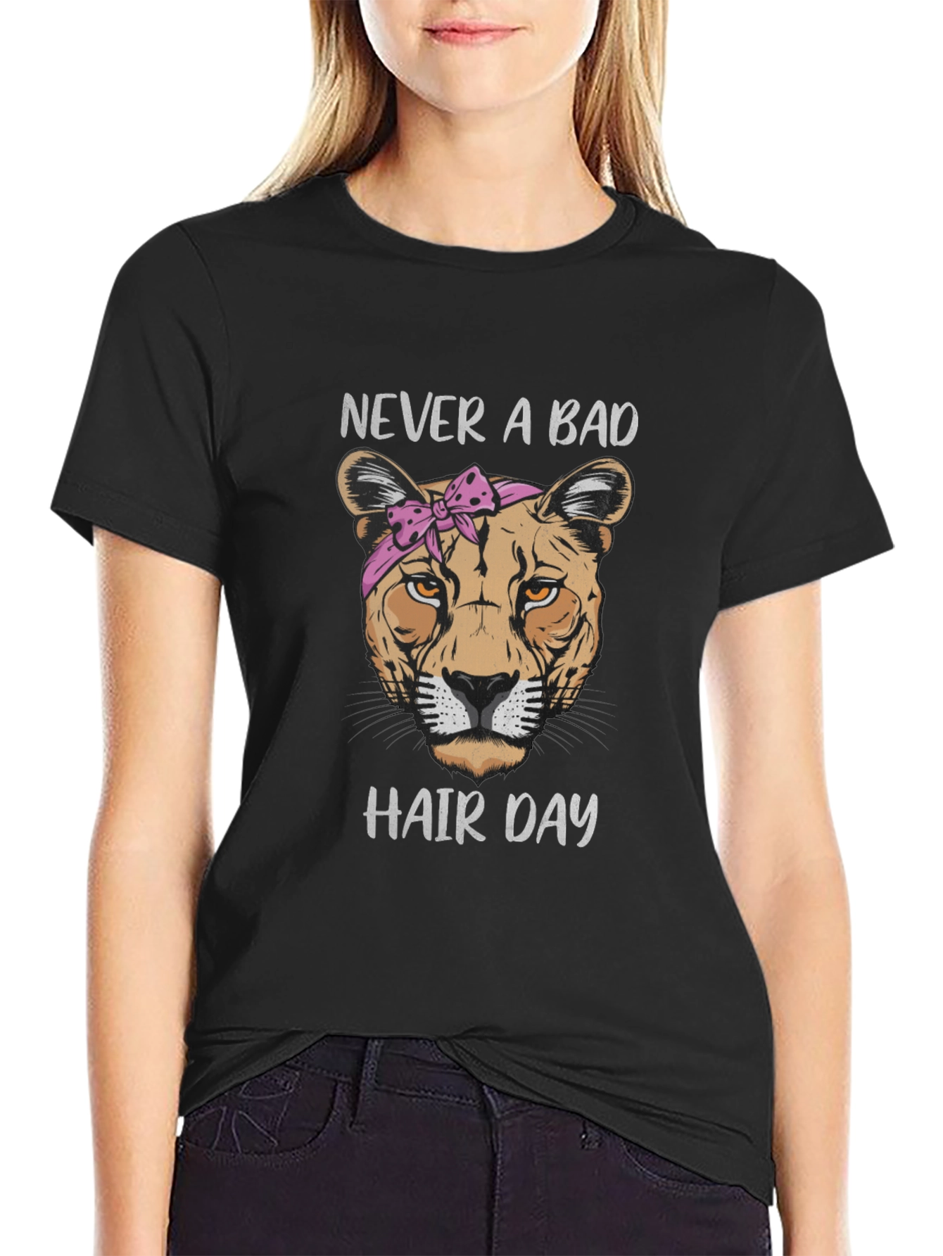 Never A Bad Hair Day Graphic Tee
