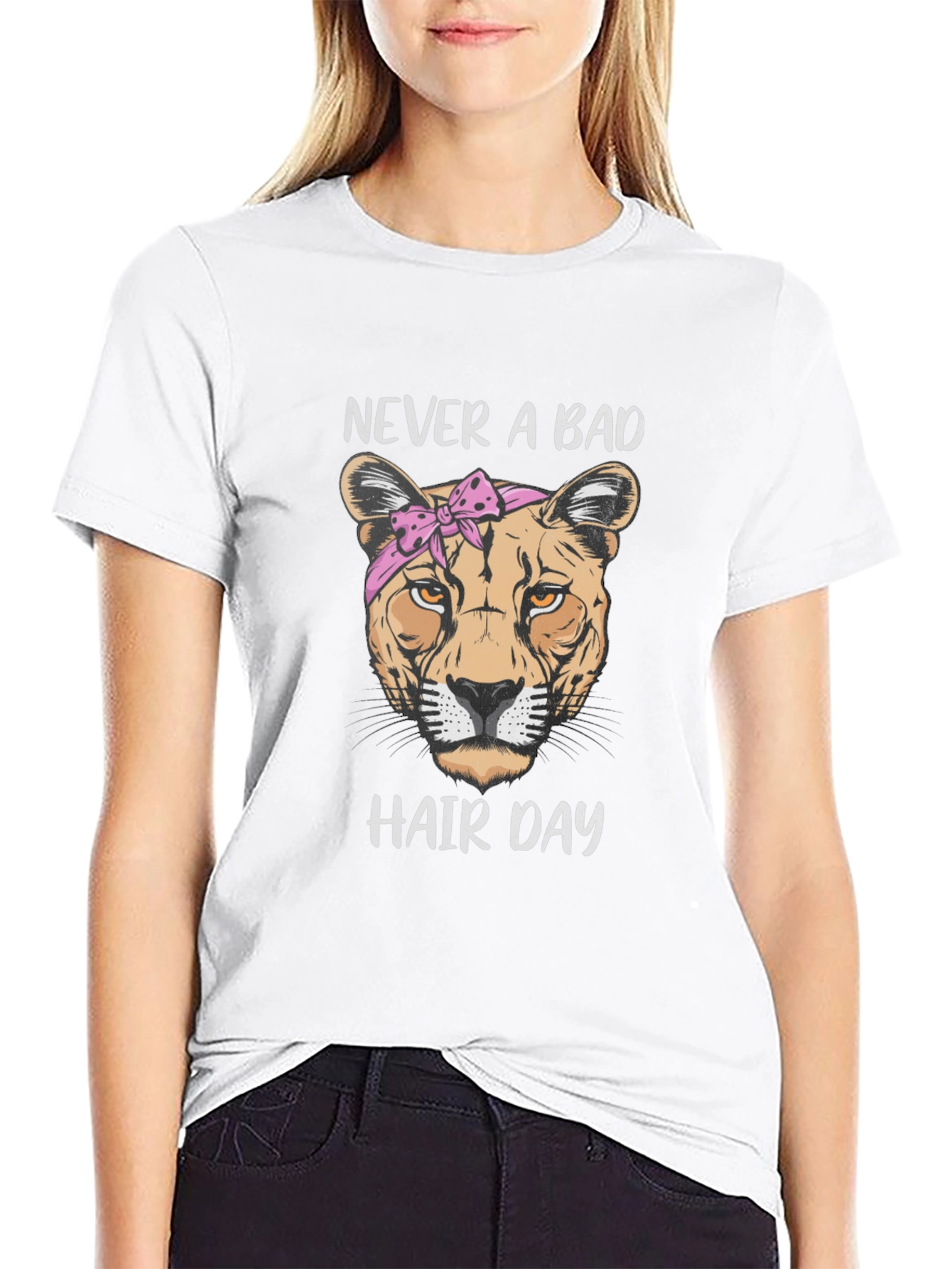 Never A Bad Hair Day Graphic Tee