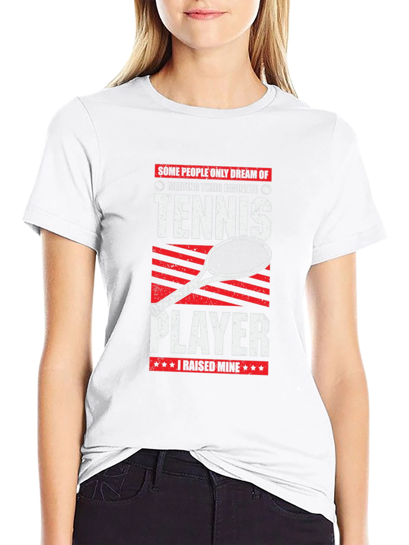 Tennis Player T-Shirt - I Raised Mine