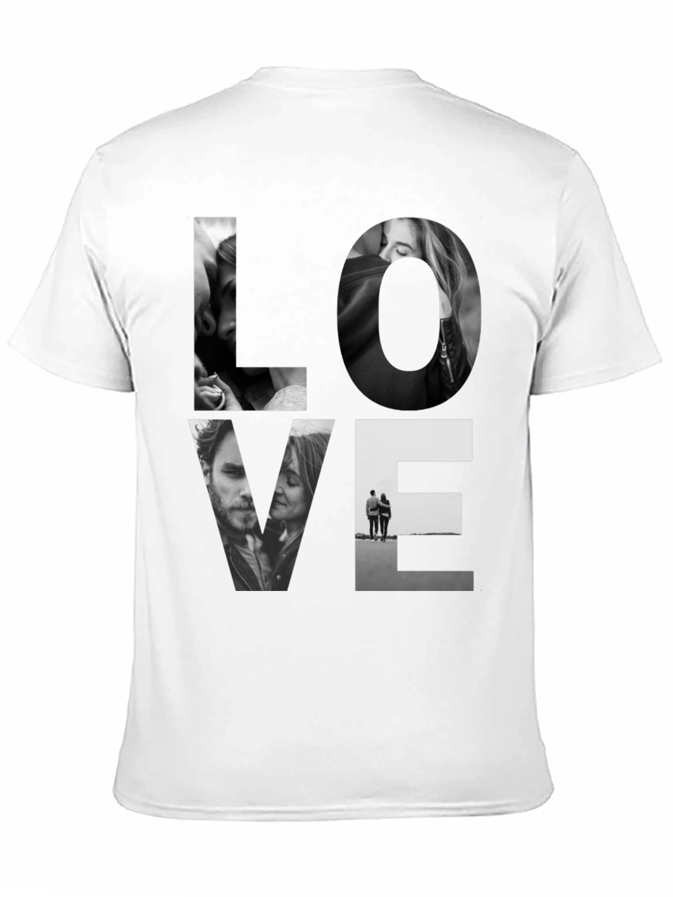Love Graphic Black Tee Shirt