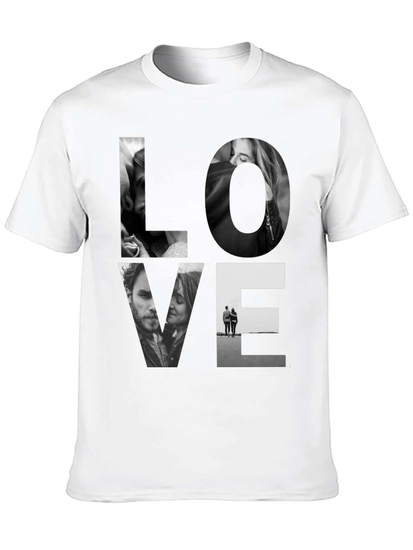 Love Graphic Black Tee Shirt