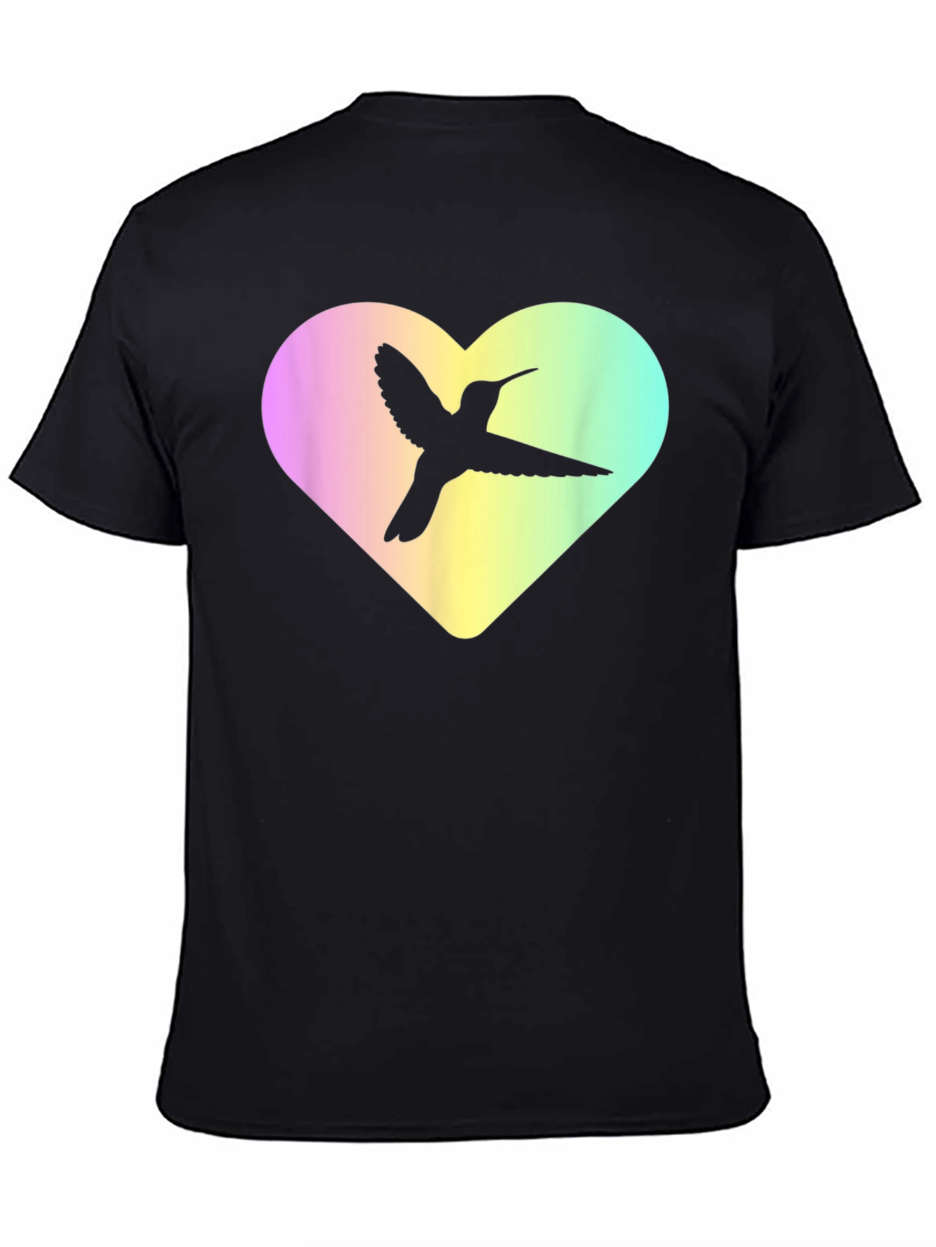 Hummingbird Heart Graphic Tee - Unisex