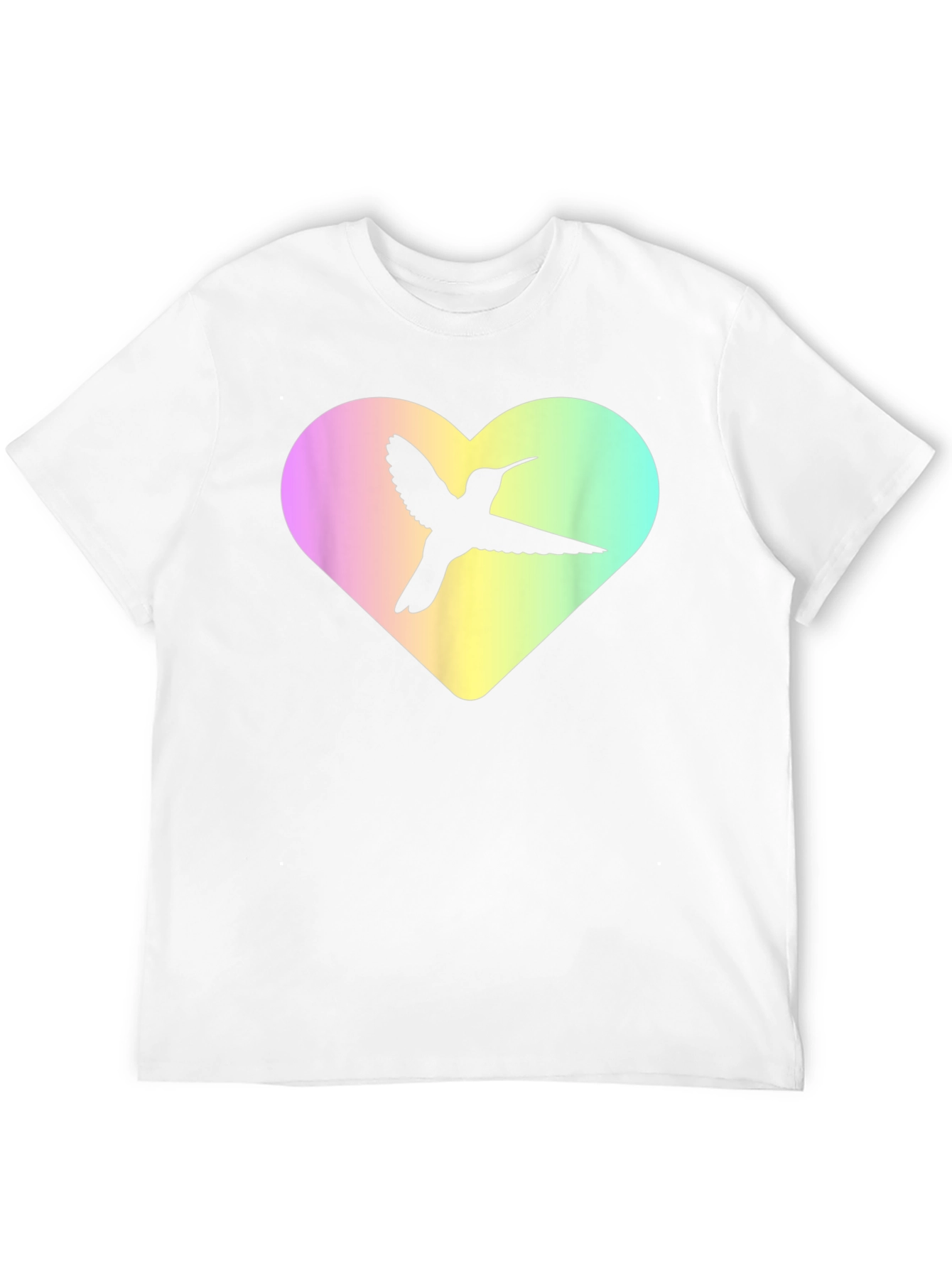 Hummingbird Heart Graphic Tee - Unisex