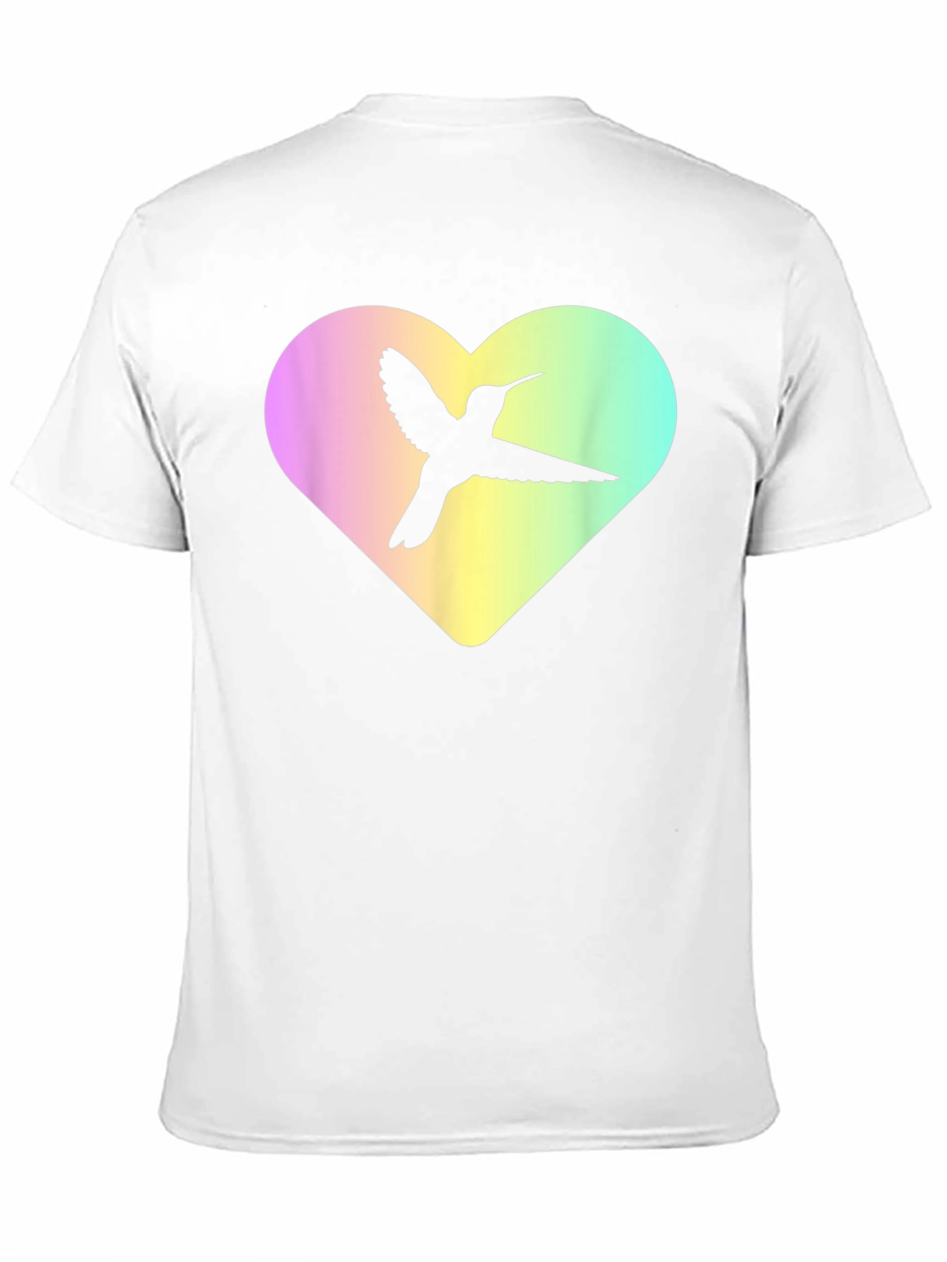 Hummingbird Heart Graphic Tee - Unisex