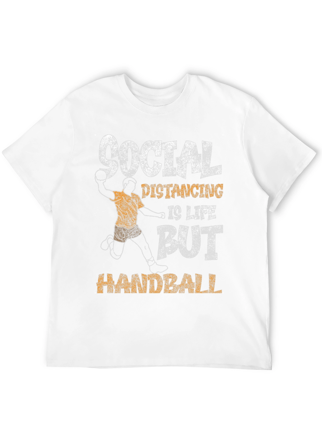 Social Distancing But Handball Graphic Tee
