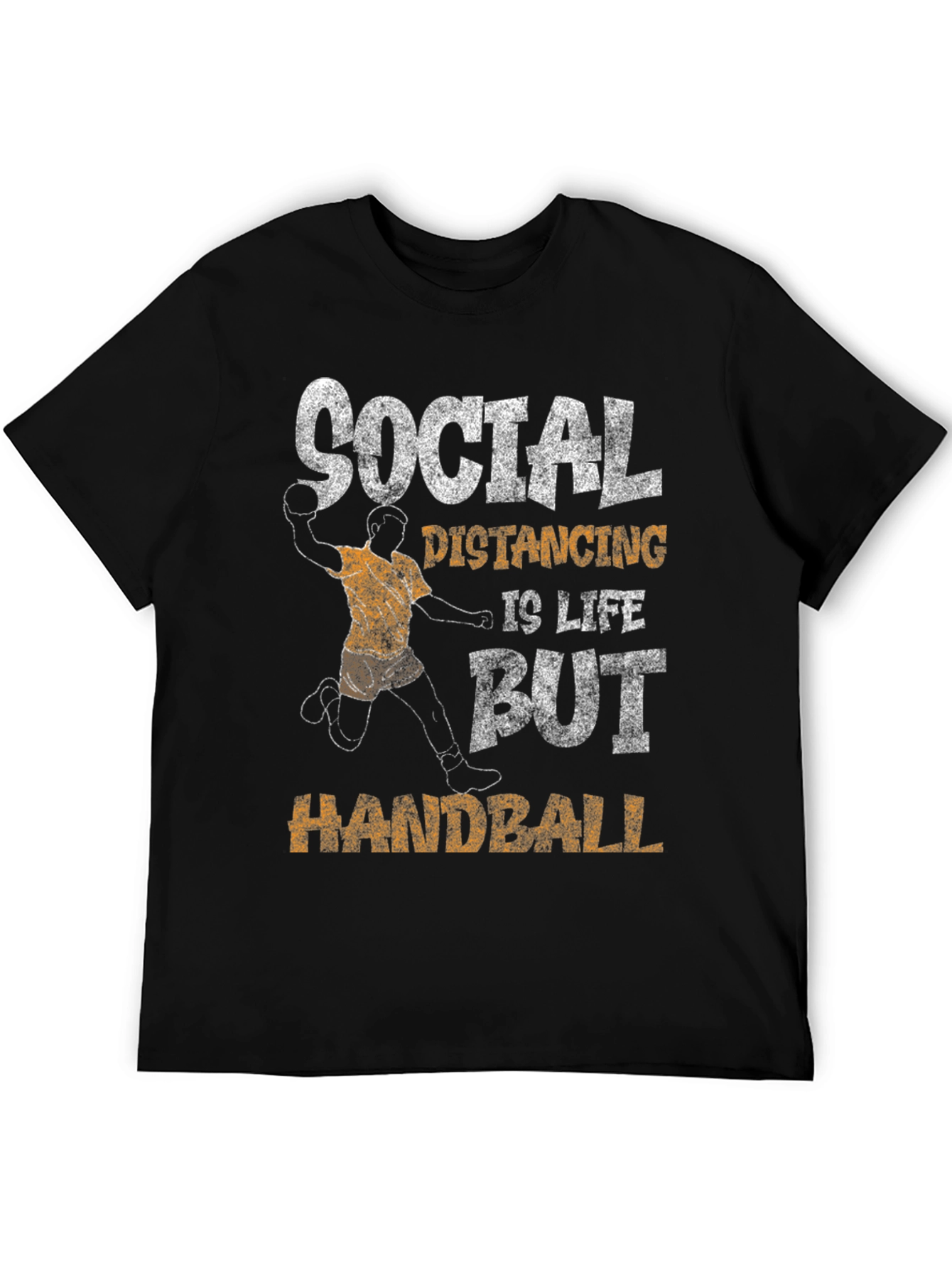 Social Distancing But Handball Graphic Tee