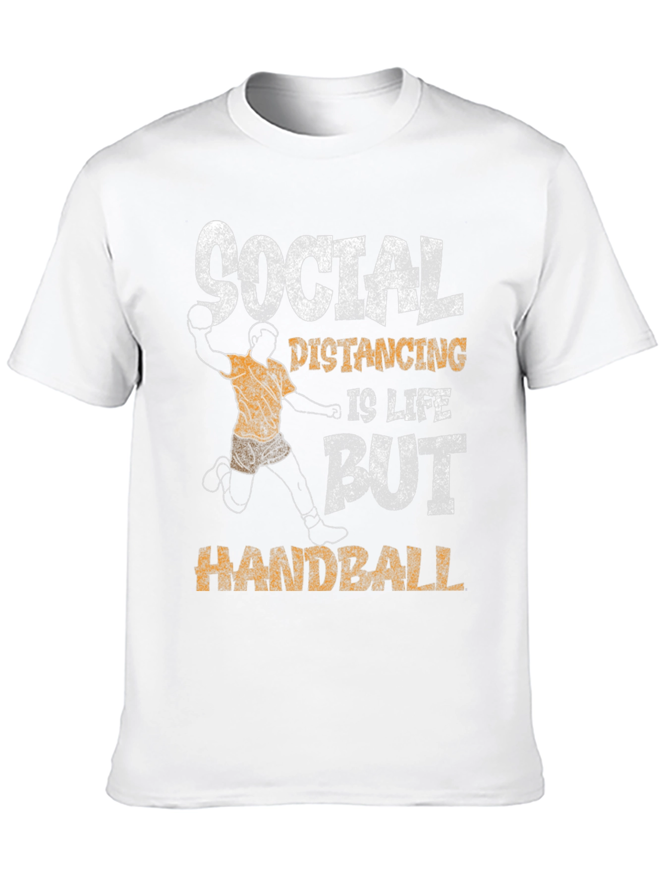 Social Distancing But Handball Graphic Tee