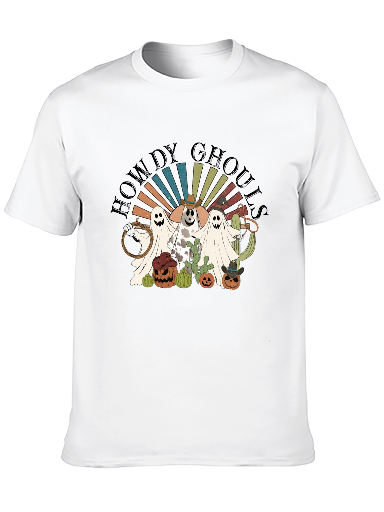 Howdy Ghouls Halloween Tee