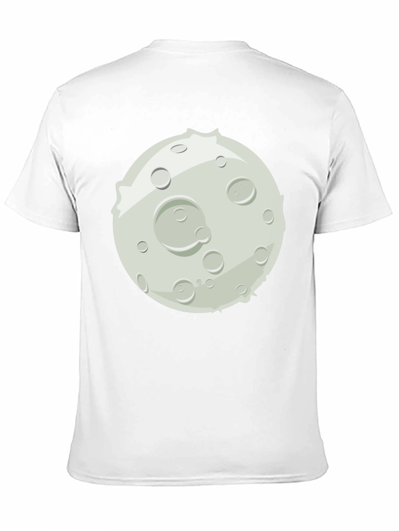 Moon Graphic Black T-Shirt