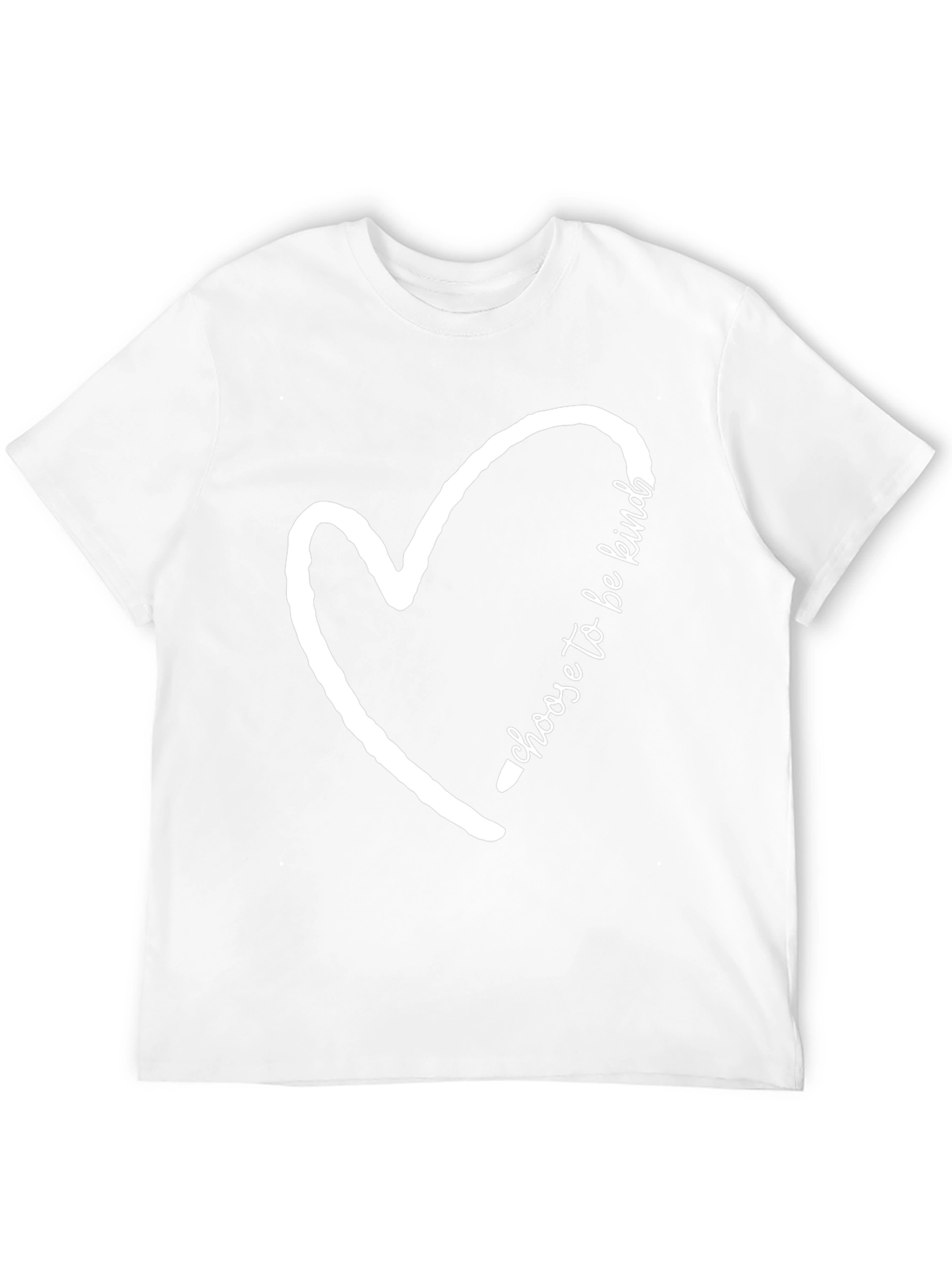 Choose to be Kind Heart T-Shirt - Black