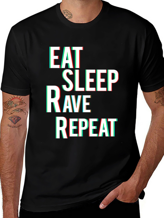 Eat Sleep Rave Repeat T-Shirt