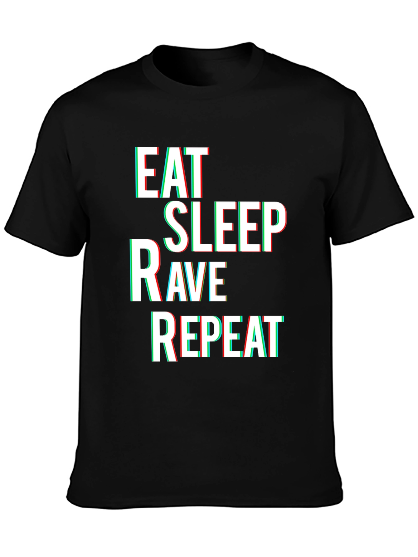Eat Sleep Rave Repeat T-Shirt