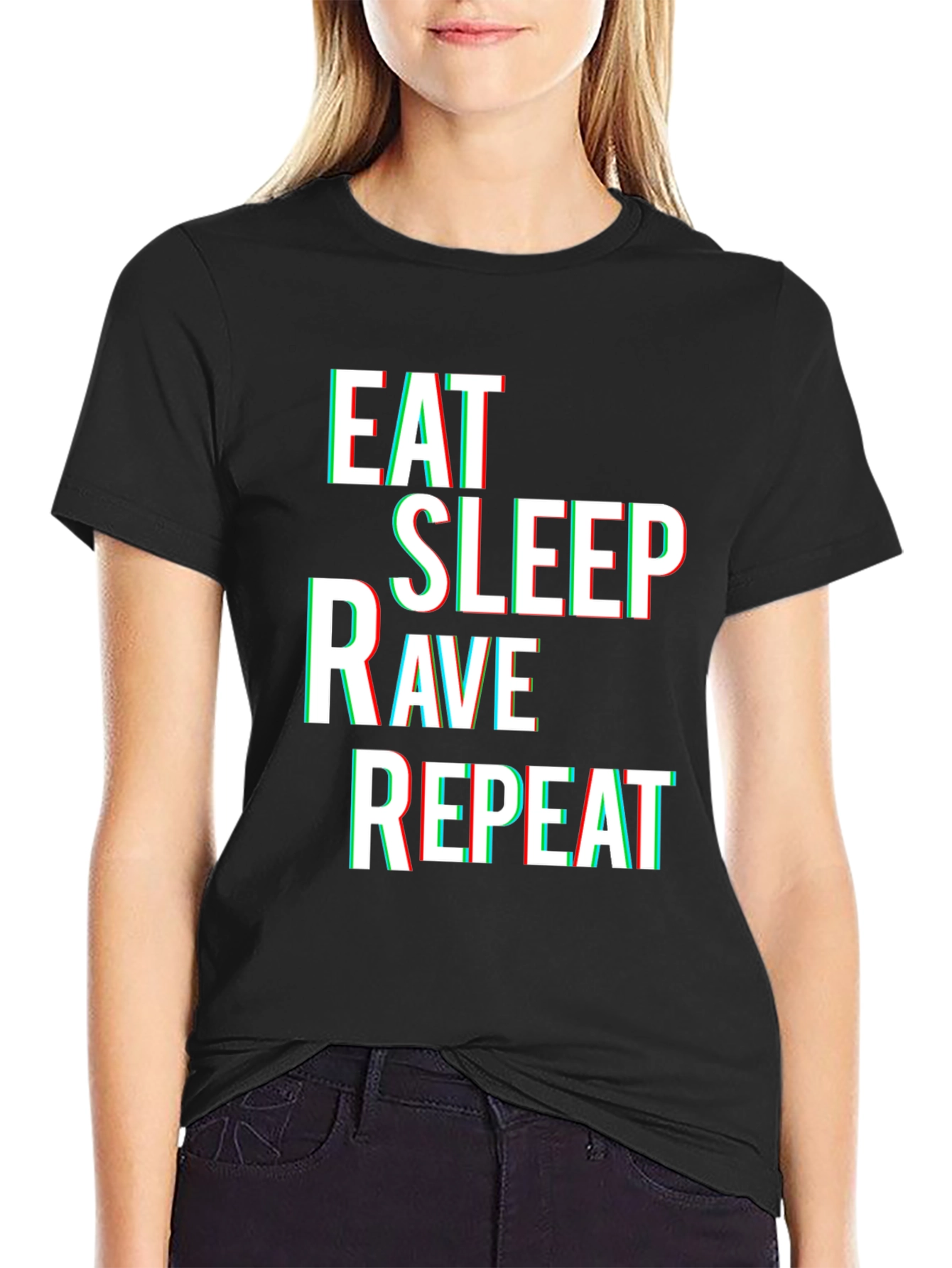 Eat Sleep Rave Repeat T-Shirt
