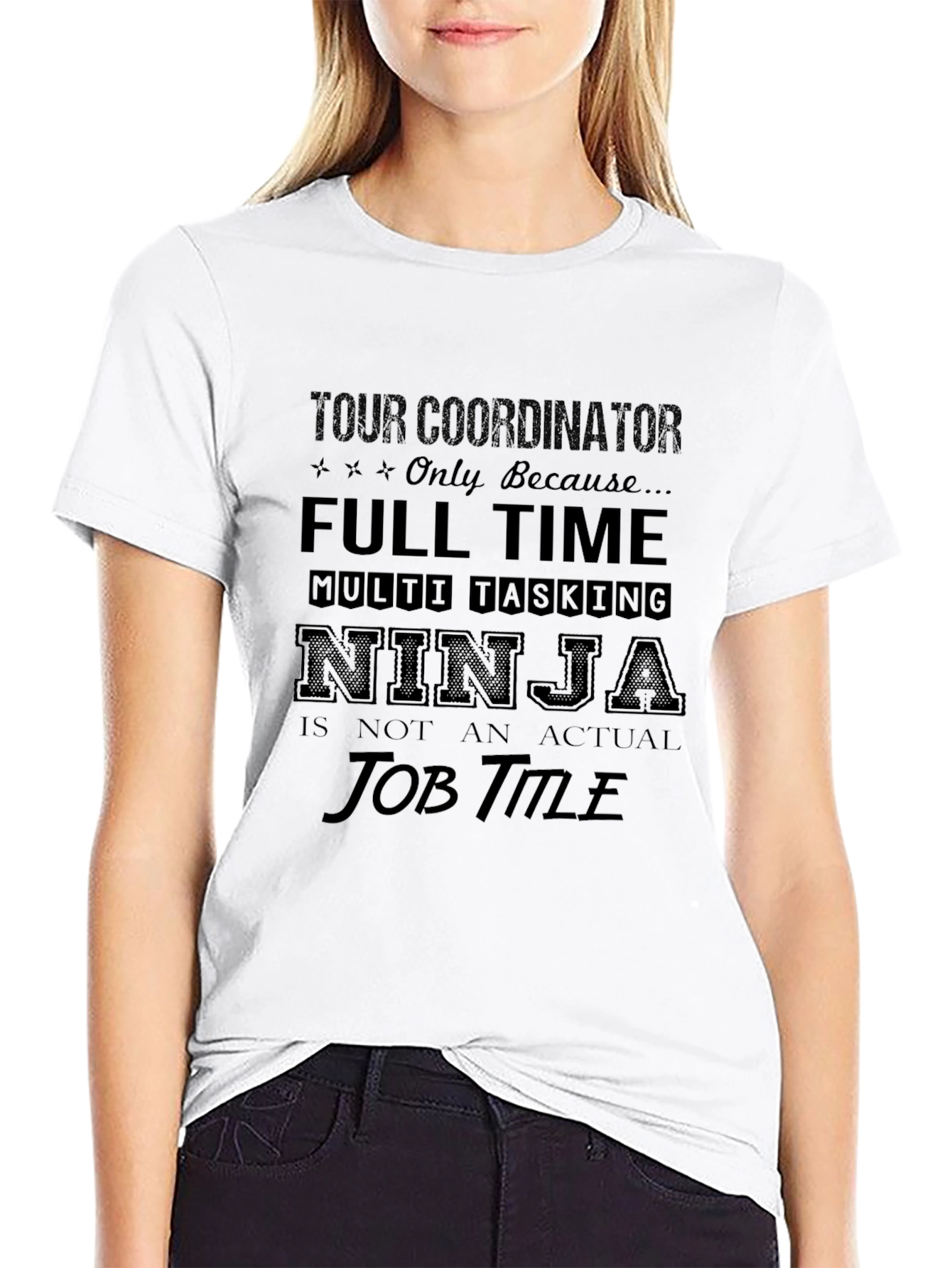 Tour Coordinator Ninja T-Shirt