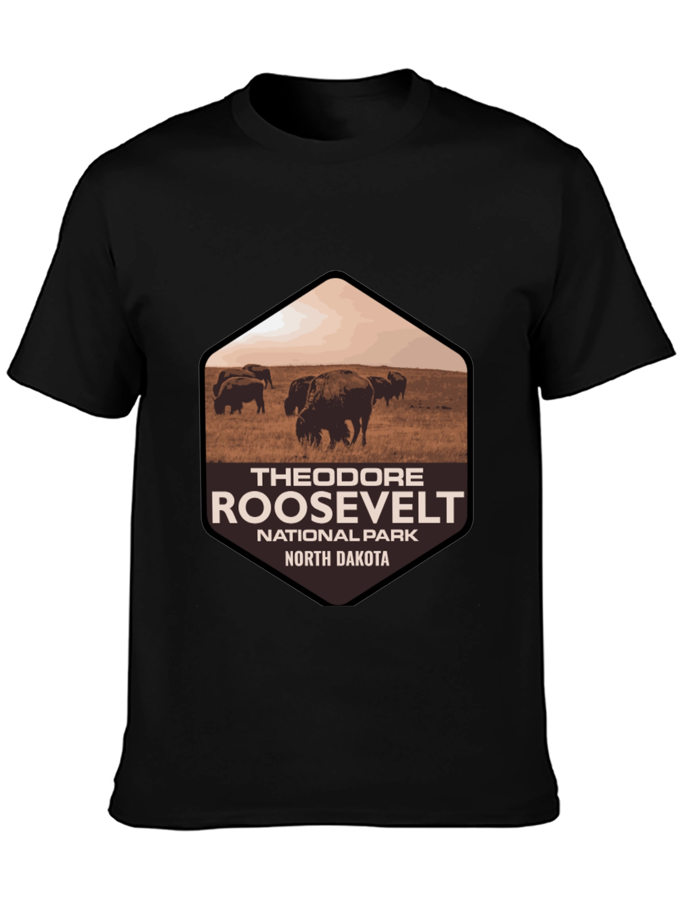 Theodore Roosevelt National Park Bison Graphic Tee