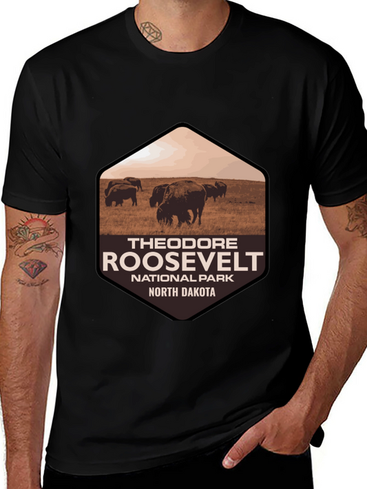 Theodore Roosevelt National Park Bison Graphic Tee