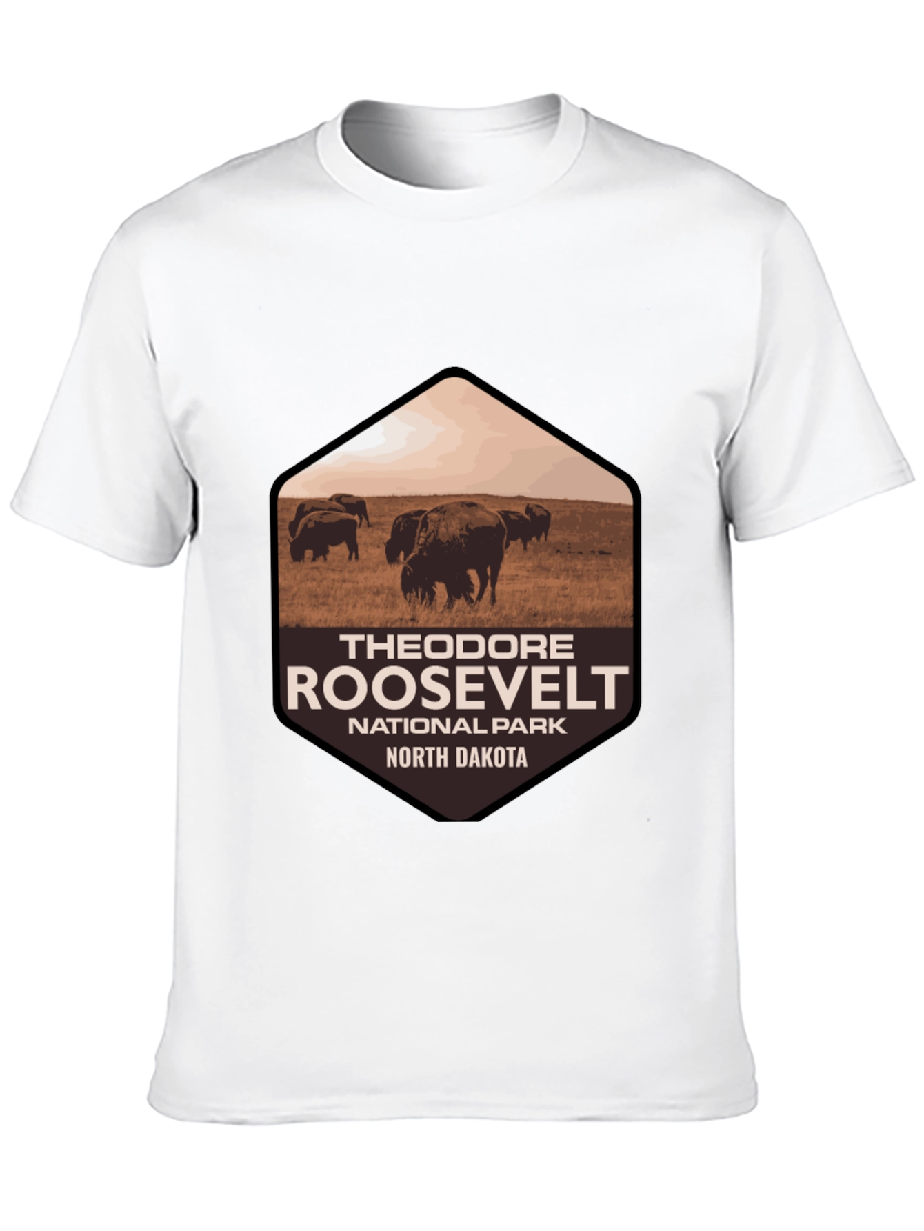 Theodore Roosevelt National Park Bison Graphic Tee