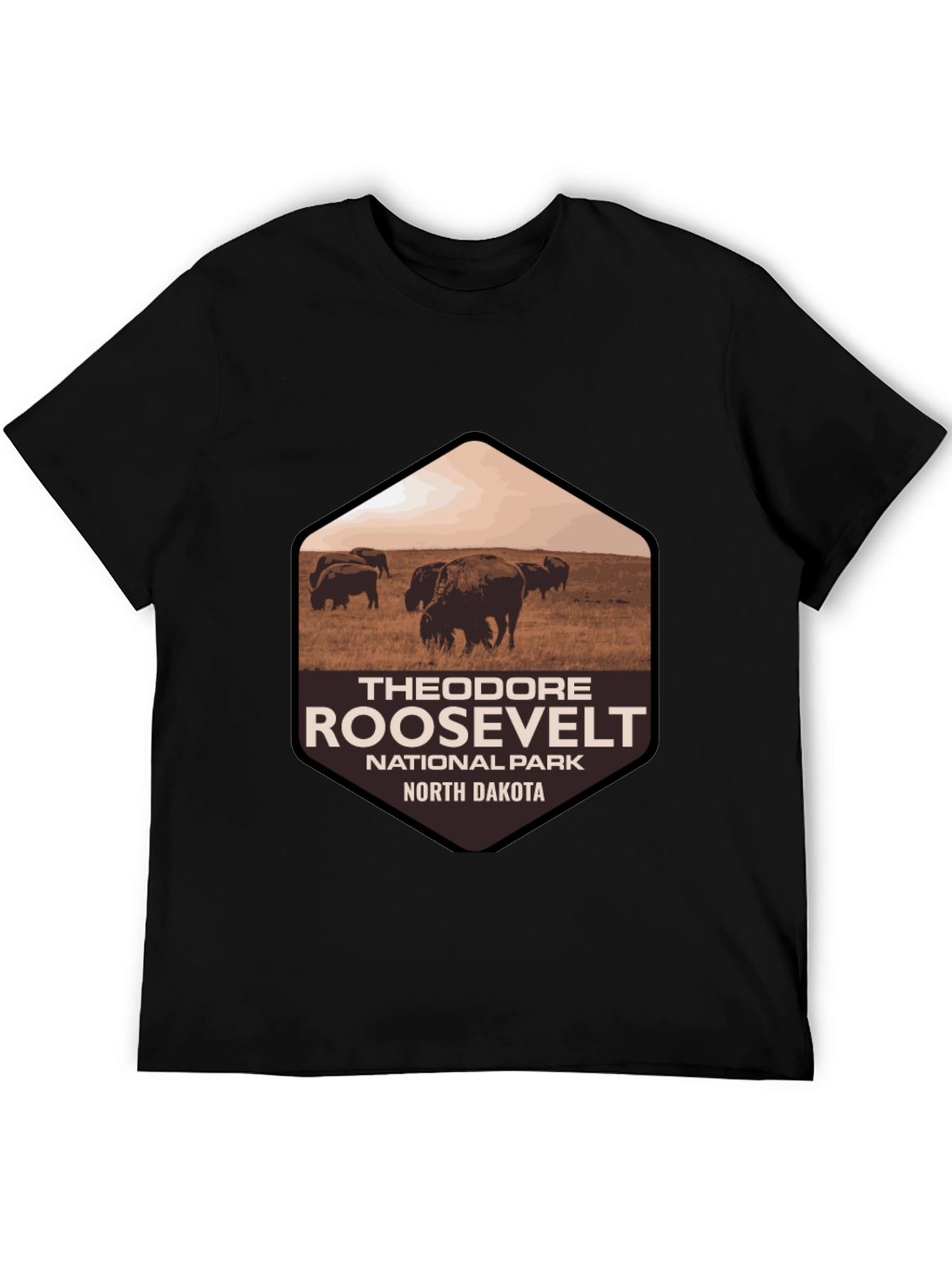 Theodore Roosevelt National Park Bison Graphic Tee