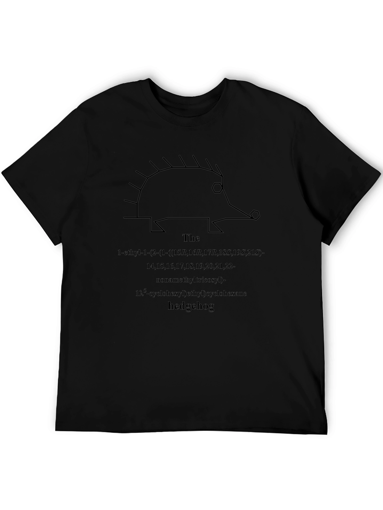 Hedgehog Molecule T-Shirt - Science Humor Tee