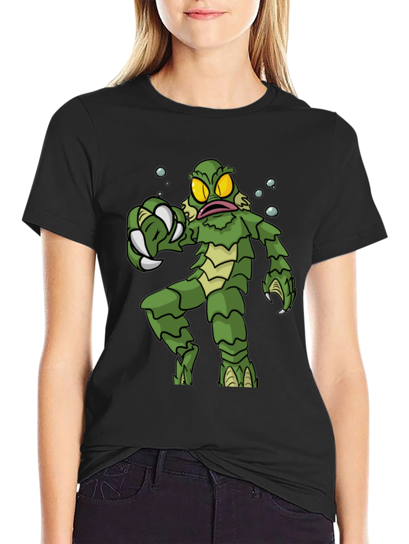 Creature from the Black Lagoon Cartoon Tee
