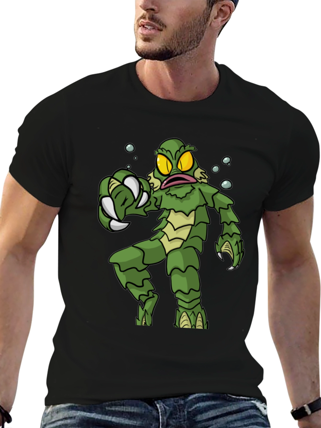 Creature from the Black Lagoon Cartoon Tee