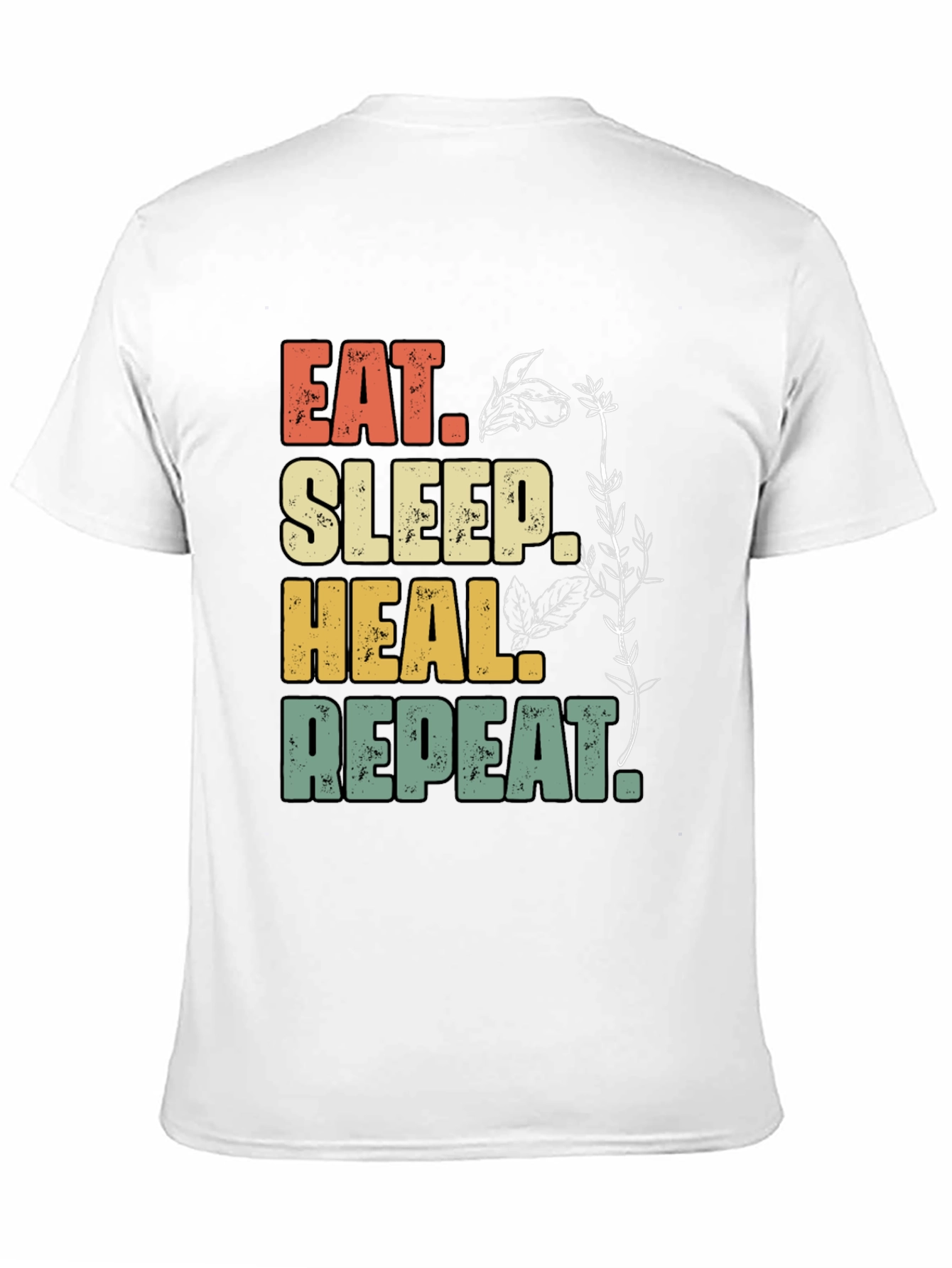 Eat Sleep Heal Repeat Graphic Tee