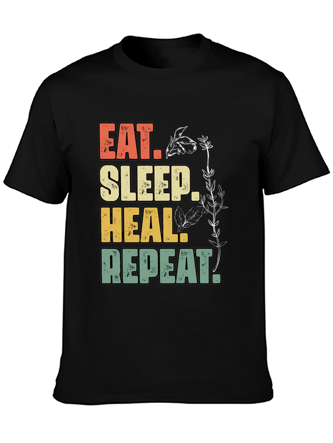 Eat Sleep Heal Repeat Graphic Tee