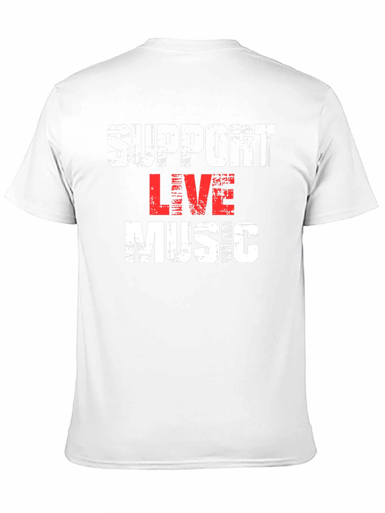 Support Live Music Graphic Tee