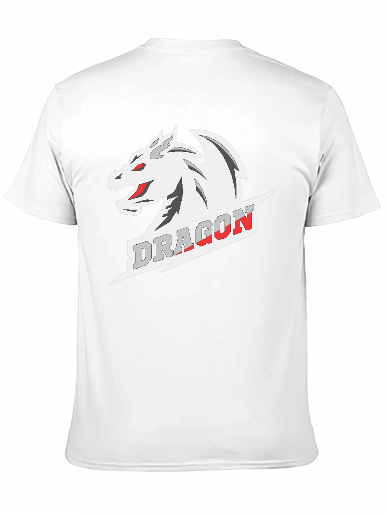 Dragon Graphic Tee - Stylish Black Cotton T-Shirt