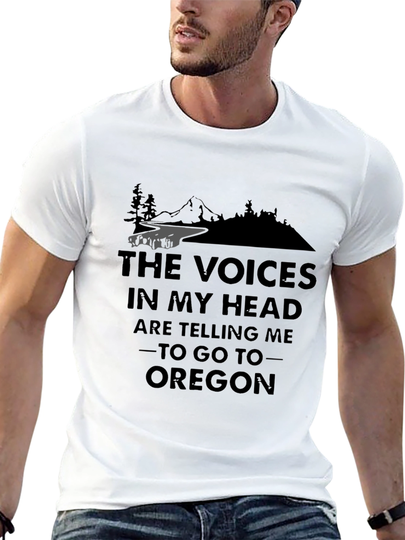 Oregon Calling T-Shirt Funny Travel Tee