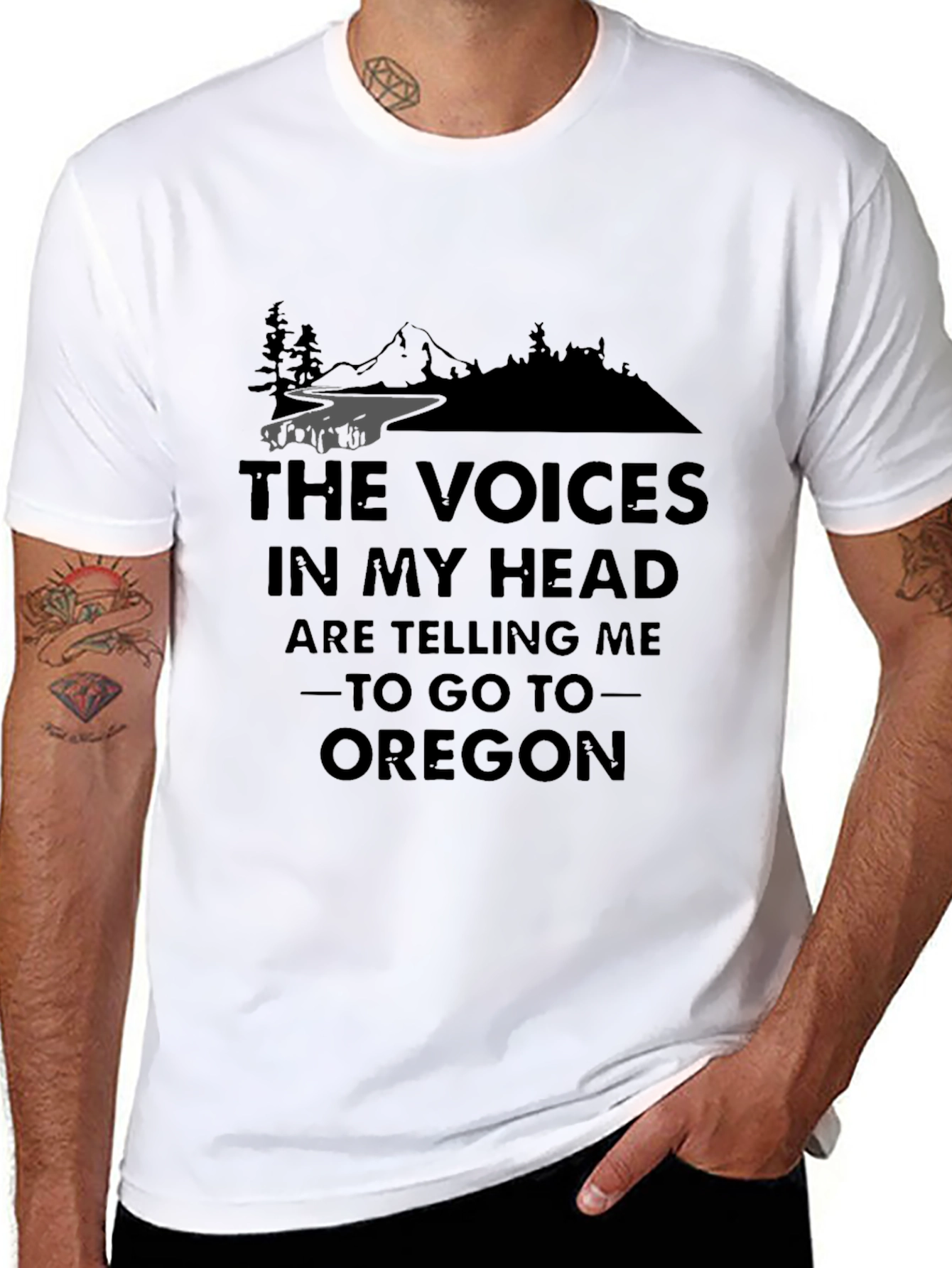 Oregon Calling T-Shirt Funny Travel Tee
