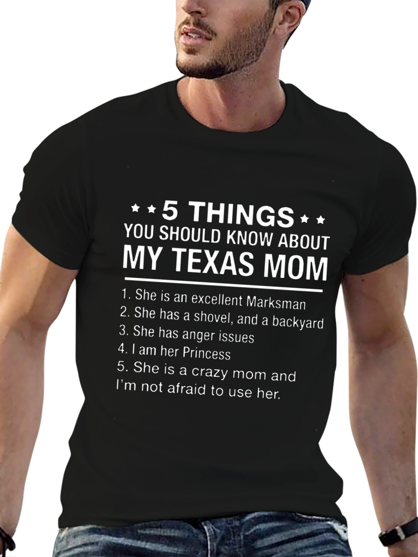 My Texas Mom - Funny Graphic T-Shirt