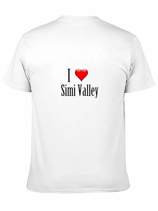 I Heart Simi Valley Black T-Shirt