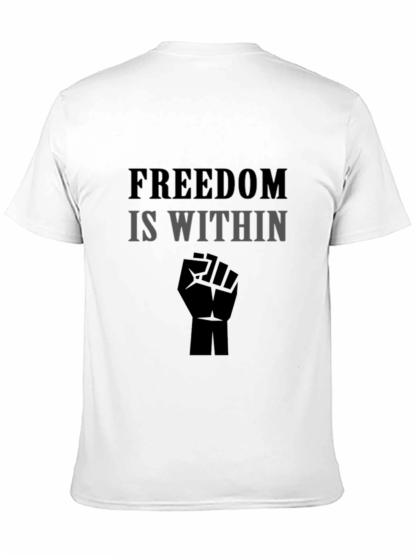 Freedom Within Black T-Shirt