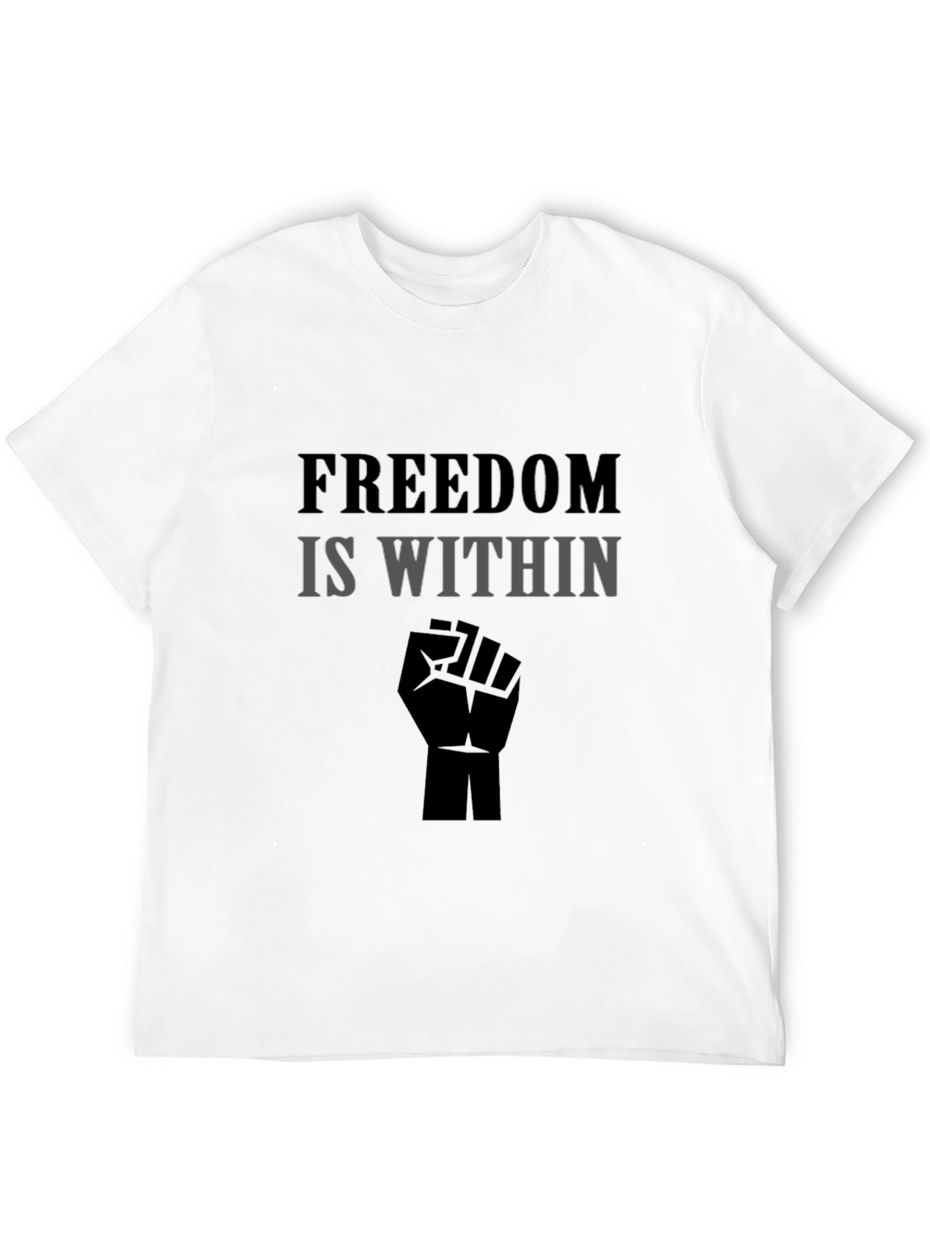 Freedom Within Black T-Shirt