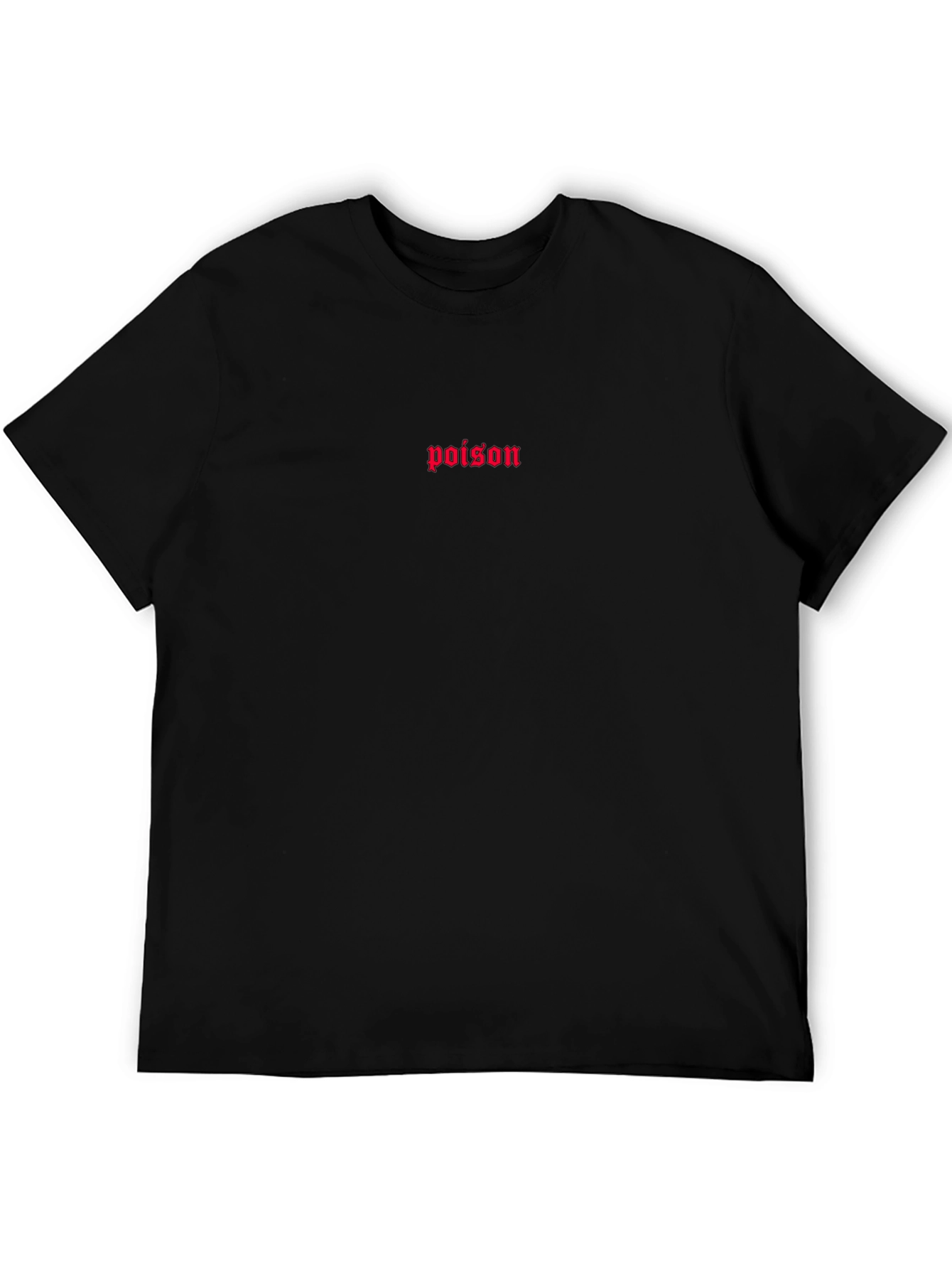 Poison Graphic T-Shirt - Mens Black Tee